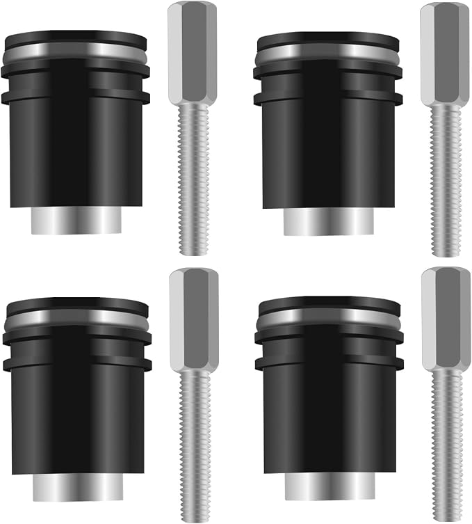 Quick Released Mounting Spools Fit for Indian Chief, Chieftain, Roadmaster, Challenger Tour Trunk & Sissybar 2014-2025 (Mounting Spools)