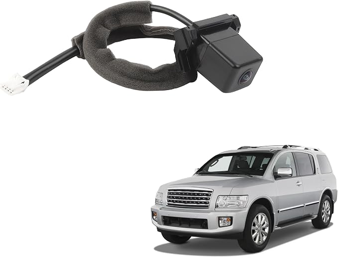 Rear View Backup Camera Replacement Compatible with 2004-2010 Infiniti QX56 284427S110 28442-7S110 V38740090 16606742 IN1960105 90119908