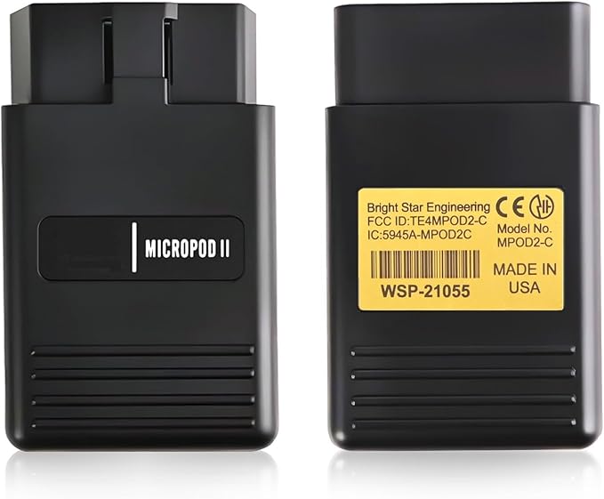 Micropod 2 V17.04.27 MicroPod II Programming Scanner for Chrysle-for D0dge/for Je-p, OBD-2 Car Diagnostic Tool DBRIII Multi-Languages Available