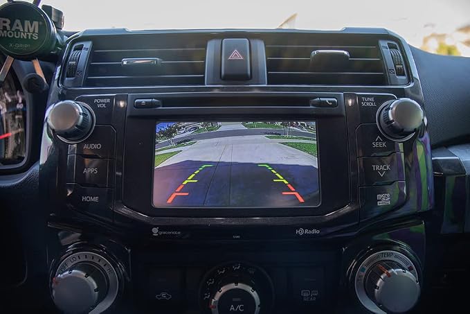 16-Pin Plug-and-Play Backup Camera Kit for Select 2012-2015 Toyota Subaru Scion with 6.1" Factory Display – HD Wide-Angle Reverse Camera, No Wire Cutting