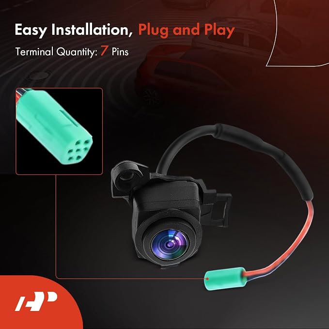 A-Premium Rear View Backup Camera Compatible with Toyota | Parking Camera for Camry 2020 2021 2022 2023