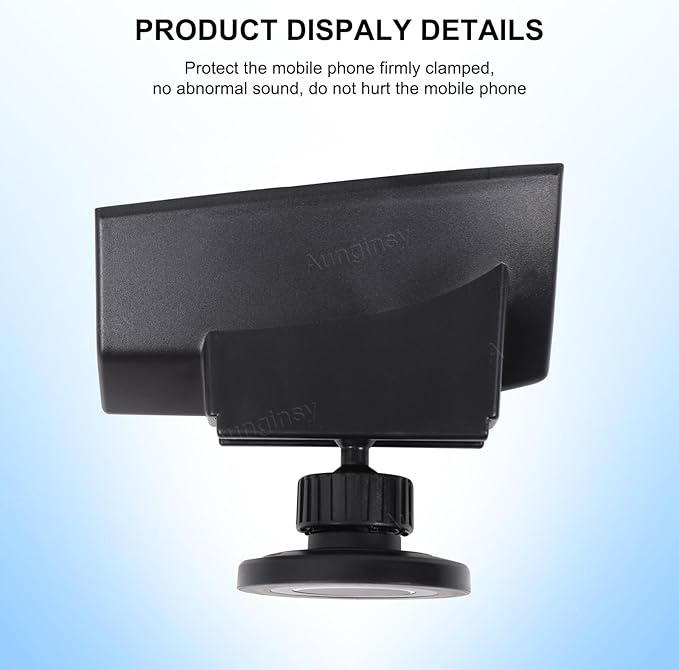Car Magnetic Suction Phone Holder Compatible with Toyota Tundra/Sequoia 2007-2013 Center Console Air Outlet Vent Upper Panel Mobile Phone Mount Dashboard Hands-Free Cell Phones Bracket Accessories