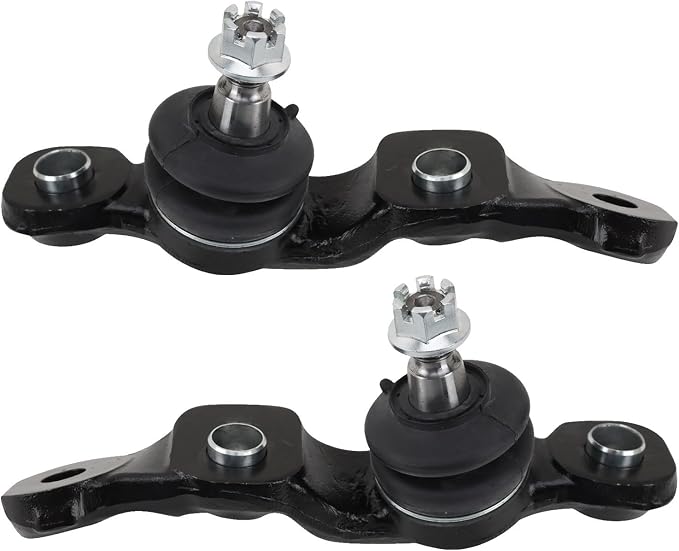 TRQ Front Lower Driver and Passenger Side Ball Joint Set Compatible with 2001-2003 Lexus LS430