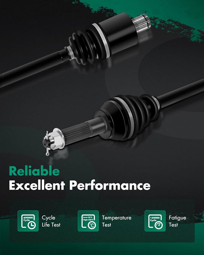 SCITOO CV Axle Shaft Assembly Rear Left Right fits 2013-2017 for Polaris Ranger XP 900, 2014-2015 for Ranger Crew 900, for 1333238 1332947
