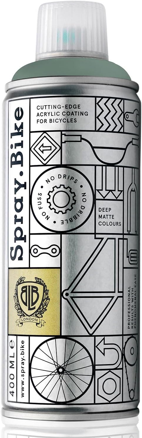 Spray.Bike Spray Paint | Designed Mainly for Bicycles | Multi-Use Acrylic Spray Paint for Metal, Plastic | High Coverage Bike Paint, 400ml, Warrick