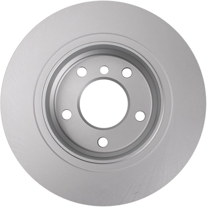 TRQ Rear Brake Rotor Set G Coated Vented Compatible with 1996-1998 328i 1998 328is 1999-2000 323i 2000 323Ci 2000 328Ci 2000 328i 2001-2006 325Ci 2001-2005 325i