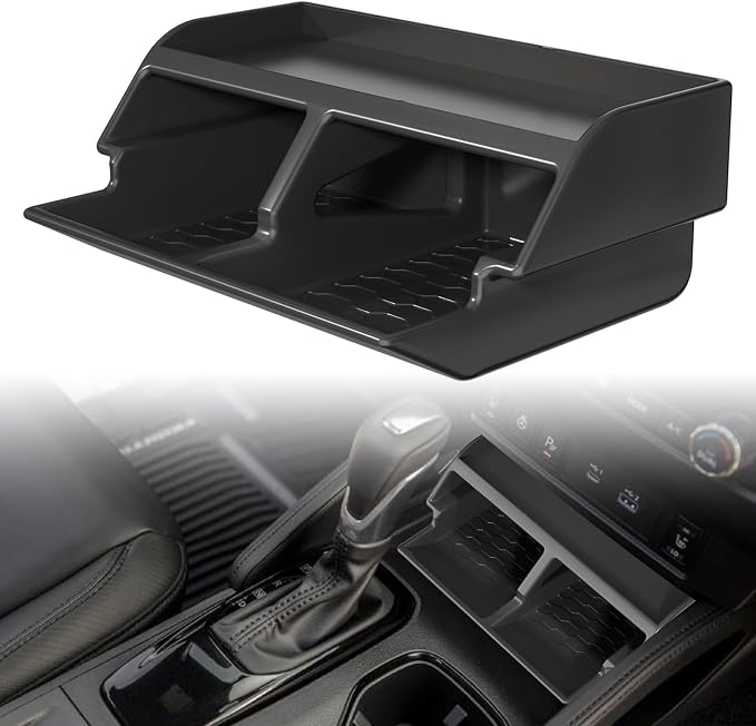 Compatible with 2022-2025 Nissan Frontier Organizer For Under Climate Controls, Perfect fit, Durable, Easy to Install and Clean, Center Console Organizer for 2022-2025 Nissan Frontier Accessoriess