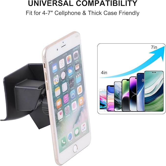Car Mobile Phone Holder The Navigation Screen Compatible with Ineos Grenadier 2020-2026 Adjustable 360° Central Control Phone Holder Accessories (Left,Style E)
