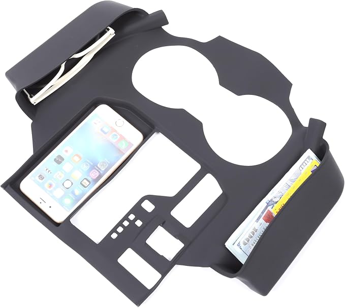 Center Console Gear Shift Cover Panel Trim Compatible with Toyota Land Cruiser LC300 2022 2023 2024 2025 2026,Silicone Central Control Storage Box Interior Accessories