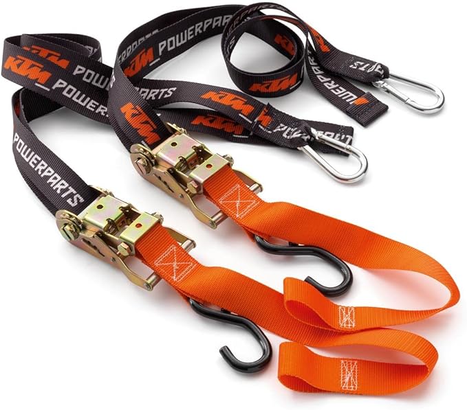 KTM Soft Tie Down Set with Ratchet - U6910048