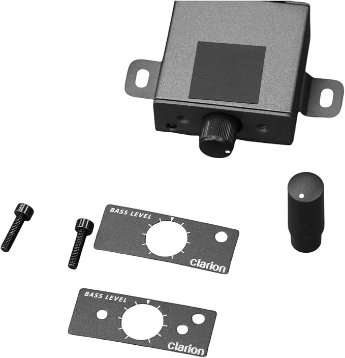 Clarion Mobile Electronics Mcd360 3 Way 6 Channel Electronic Crossover with Subwoofer Control