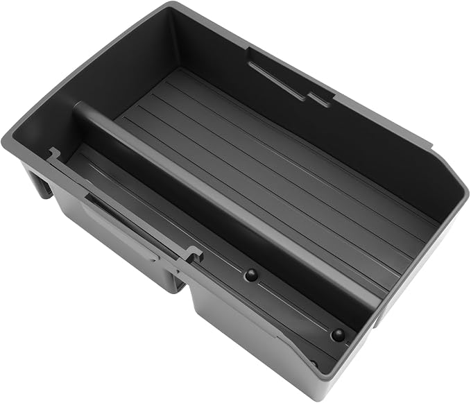 SKTU Upgrade for 2025 2026 VW Tiguan Center Console Organizer for 2025 2026 VW Tiguan (S/SE/SE R-Line Black/SEL R-Line) Console Tray VW Tiguan 2025 2026 Accessories ABS Anti-Slip Insert Console Tray