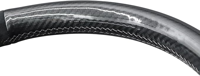 MEWANT Hand Stitch Steering Wheel Cover for Toyota RAV4 1998-2003 / Celica 1999-2006 / Corolla 2003-2008 / Matrix 2002-2008 / MR2 1999-2007 / Supra/Caldina, Custom Fit DIY Wrap Interior Accessories