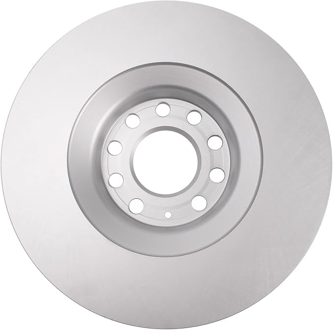TRQ Front Brake Rotor Set G Coated Vented Compatible with 2000-2009 Audi A4 A4 Quattro 2000-2004 A6 A6 Quattro 2001-2005 Allroad 2000-2002 S4 2002-2003 S6