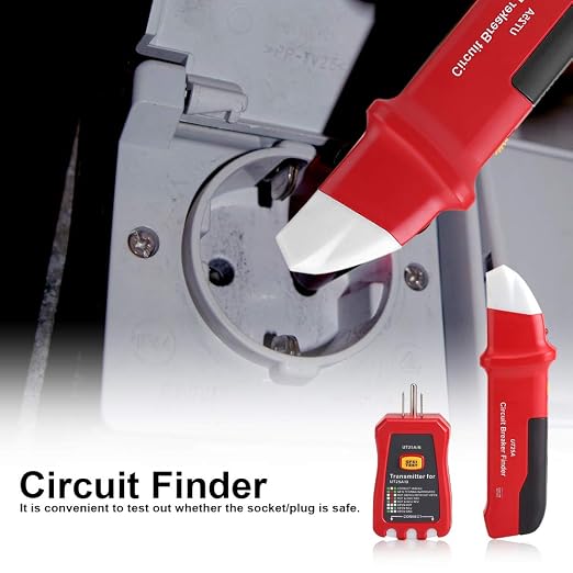 Professional Socket Tester with Sensitivity, Accurate Circuit Detection Outlet Diagnostic Tool
