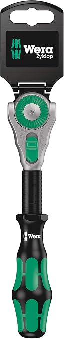 Wera - 5073261001 Zyklop 8000 B SB Ratchet, Square Socket 3/8"