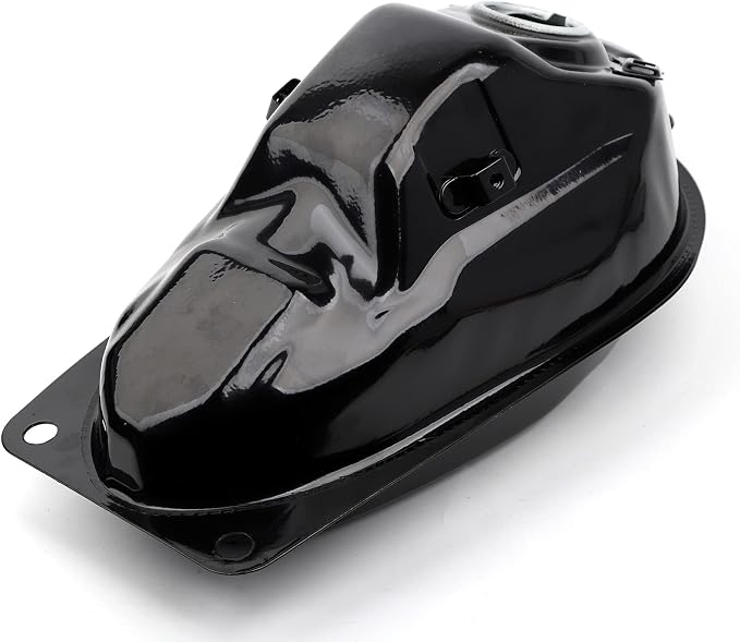 Minho Motorcycle Gas Tank Fit for 2013-2016 Honda Grom MSX 125 Black Fuel Tank,Black Color