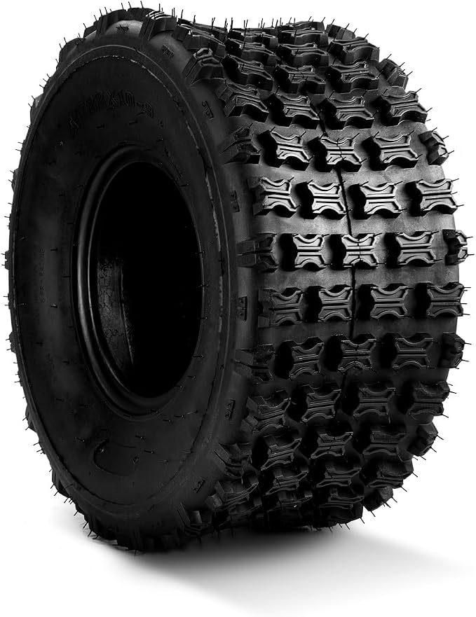 Torchbeam 22x10-9 ATV UTV Tires All-Terrain Quad Tire for All Trail Mud Pavement Sand Off-Road Tire,6 Ply, 2 pack