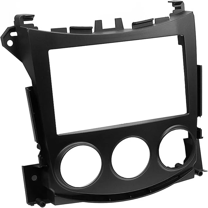 Scosche NN1665B Double DIN or Single DIN with Pocket Radio Install Dash Kit Compatible with Select 2009-19 Non-NAV Nissan 370Z - Aftermarket Car Stereo Installation Kit - See Guide Image for Vehicles