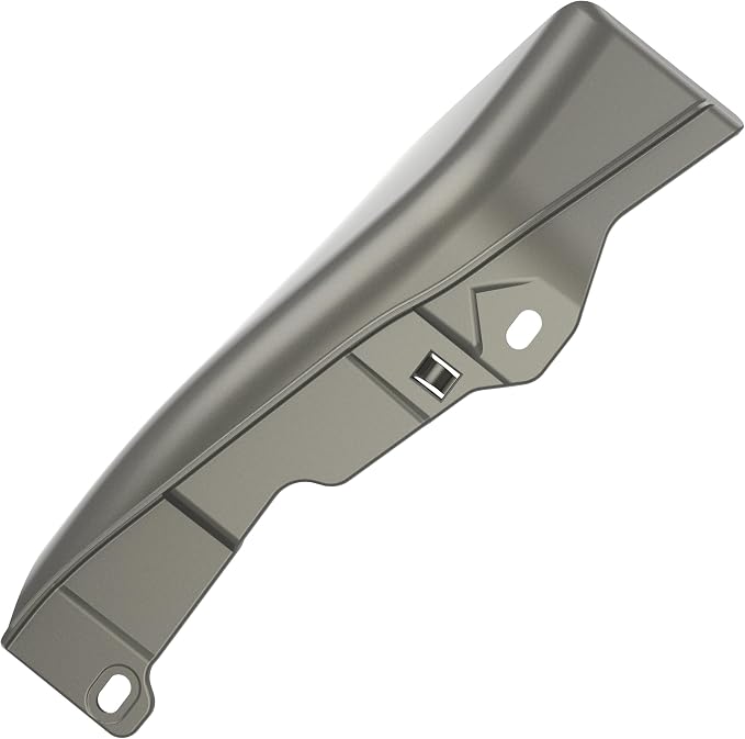 Color - Matched Mid Frame Air Deflectors Heat Shield, Perfectly Fit for Harley Touring Models 2009-2026 Industrial Gray