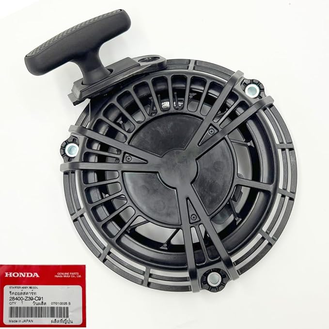 KINDZA Genuine 28400-Z39-C91 Rewind Recoil Starter for Honda EB2000I EU2000 EB2000 Generators, Replace 28400-Z07-004 Recoil Starter 28400-Z39-305