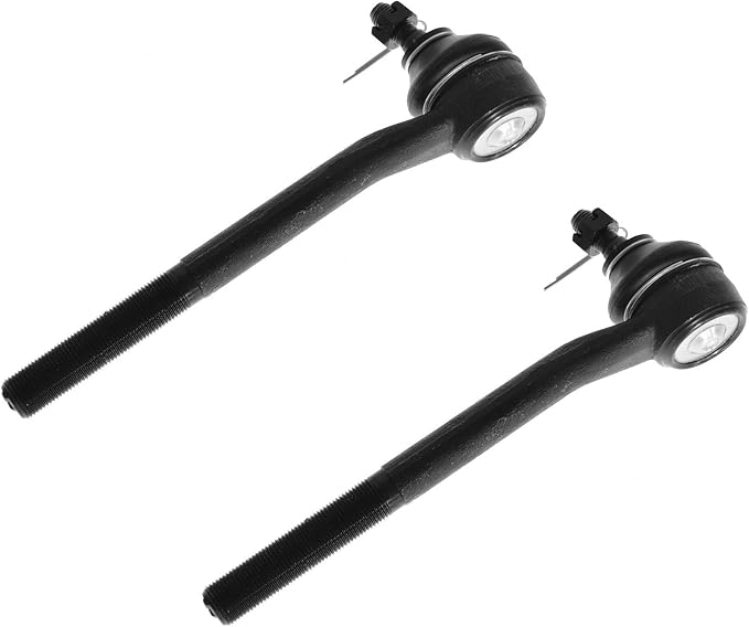 TRQ Front Outer Tie Rod Set 2 Piece Compatible with 1998-2005 Chevrolet Blazer 98-04 S10 98-01 GMC Jimmy 98-04 Sonoma 98-00 Isuzu Hombre 99-01 Oldsmobile Bravada