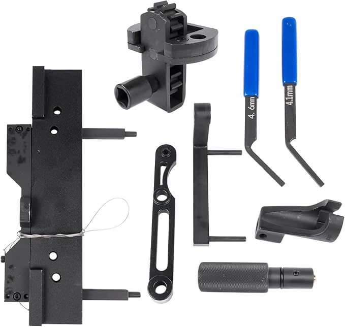 Camshaft Timing Tool TDC Locating Pin Engine Tool Set of 9 Replacement for Detroit Diesel DD15 Engine W470589104000 J-47487 J-48630