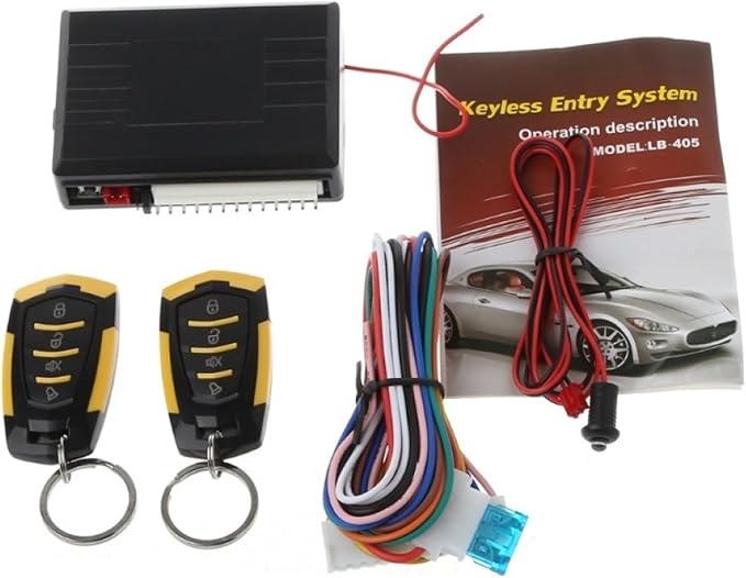 Central Car System Kit System Alarm Immobiliser Keyless Entry Locking Security