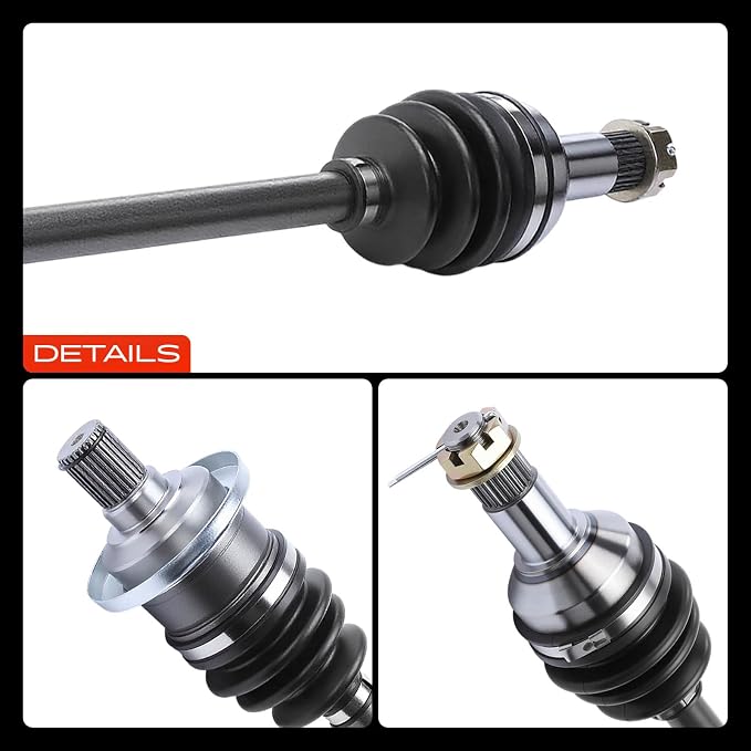 A-Premium CV Axle Shaft Assembly Compatible with Arctic Cat Prowler 550/650 Prowler XT 550/650/700 Prowler HDX 500/700 Prowler XTX 700 Prowler XTZ 1000, 4x4, Rear Left or Right, Replace# 1436-411