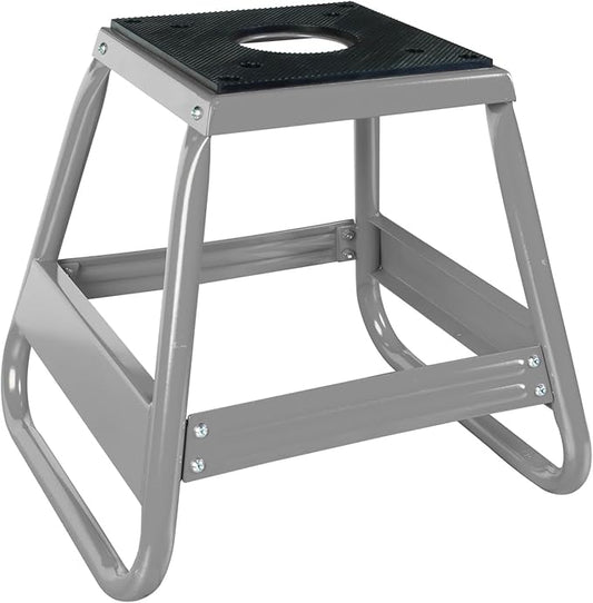 Motorcycle Stand Lift Dirt Bike Stand, Universal Panel Dirtbike Stand Jack Fit for Yamaha, for Honda and Suitable for Kawasaki, 1000LBS Capacity Removable Maintenance Motocross Stand Silver