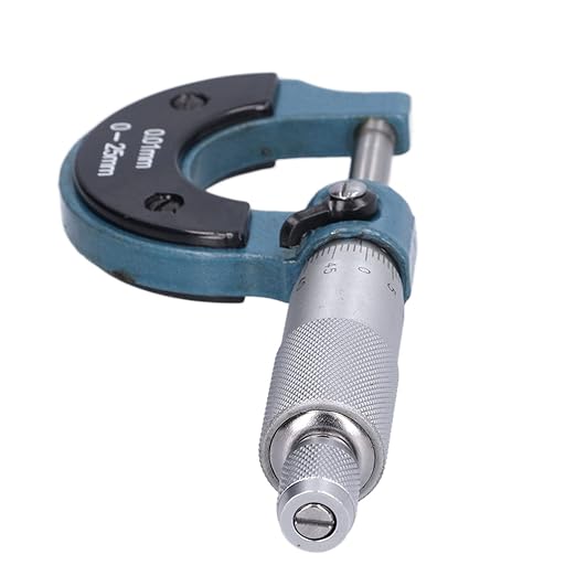 Micrometer 0-25mm Outside Micrometer Metric Thickness Gauge Measuring Tool