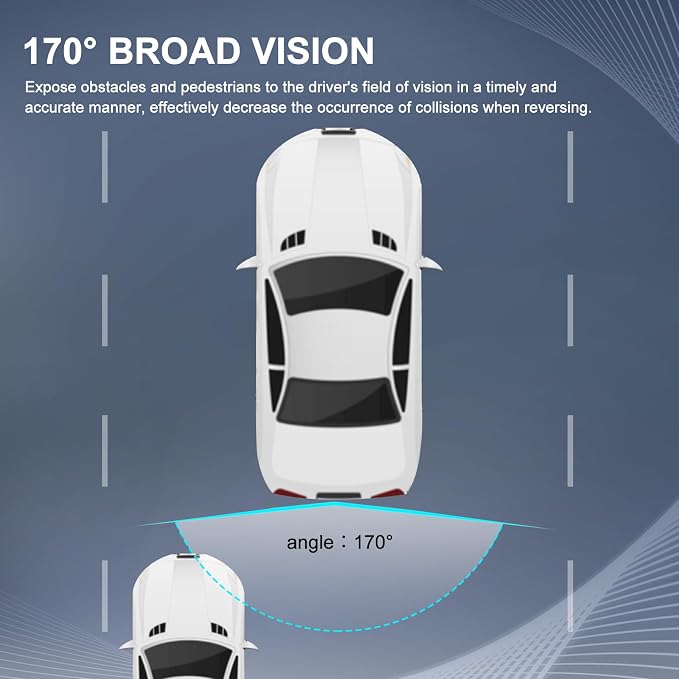 Rear View Back up Camera Parking aid Assist Camera Compatible with Hyundai Sonata 1.6L 2.4L 2.0L 2015 2016 2017 Replace OE# 95760-E6201 95760E6201 95760E6100