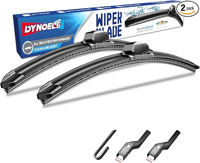 Windshield Wipers blades, 26'' + 18'' Wiper Blades Fit for Honda Civic 2016-2021/ Jeep Cherokee 2014-2023 All-season Automotive Replacement Windshield Wiper Blades (Set of 2)