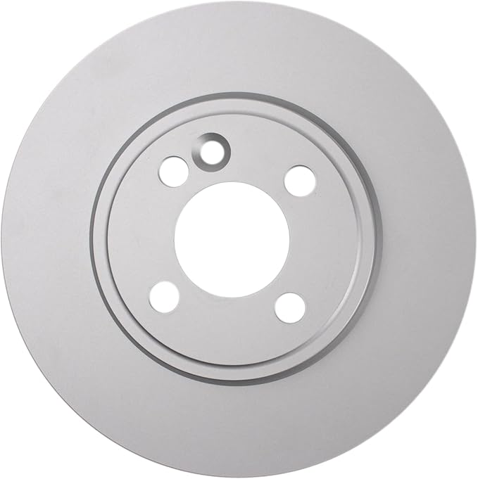 TRQ Front Brake Rotor Set G Coated Vented Compatible with 2007-2015 Mini Cooper