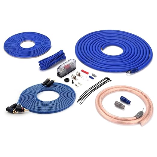 Orion CEA1200.1D Class-D Monoblock Subwoofer Amplifier + COKIT4 4 Gauge Amp Wiring Kit Combo, 4800W Max, 1200W RMS Car Audio Amp Install Bundle