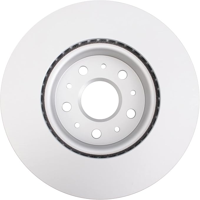 TRQ Front Brake Rotor Set G Coated Vented Compatible with 2014-2019 Cadillac CTS 2020-2023 CT5 2016-2022 Chevrolet Camaro
