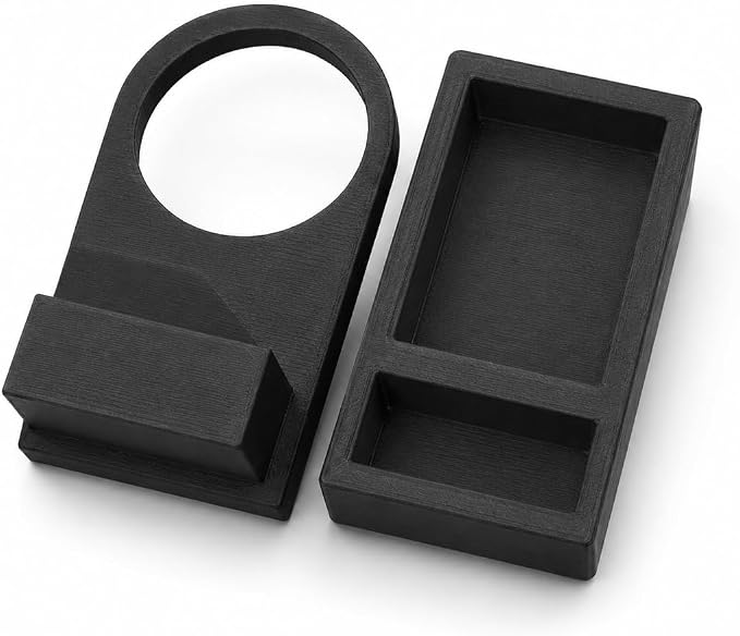 SplashNColor Ashtray Cup Holder for Porsche 924 924S 944 – Center Console Drop-in Insert | No Modification Required | Classic Sports Car Interior Drink Storage Accessory