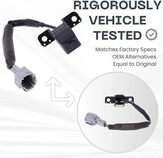 Backup Camera for 2013-2016 Hyundai Santa Fe Sport Rear Tailgate Cam | Replaces OE part 95760-2W000-FFF 95760-2W000, rear view reverse parking assist backup monitor high definition hd sensor