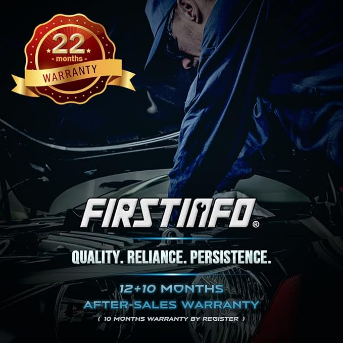 FIRSTINFO F3281C Crankshaft Camshaft Seal Remover Separator Puller with 2 Pairs of Hooks (4.6 Inch Long x 2 + 2.87 Inch Long x 2) Set