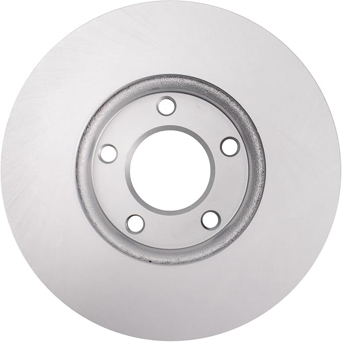 TRQ Front Brake Rotor Set G Coated Vented Compatible with 2004-2013 Mazda 3