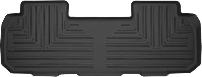 Husky Liners Weatherbeater Floor Mats | Fits 2018-2024 Buick Enclave & Chevrolet Traverse (2024 Limited Only) | 2nd Row, 1-pc Black - 14251