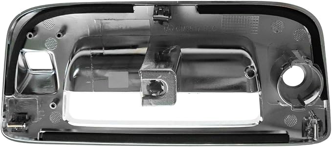 TRQ Rear View Camera Kit Chrome Compatible with 2007-2013 Chevrolet Silverado 1500 2007-2014 Silverado 2500 HD 3500 HD GMC Sierra 1500 Sierra 2500 3500
