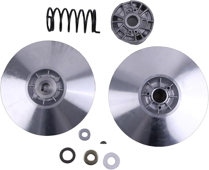 Secondary Driven Clutch Kit J55-G6260-00-00 J55-G6270-02-00 J55-46322-09-00 Compatible for Yamaha Gas Golf Cart G2 G3 G5 G8 G9 G11 G14 G16 G20 G21 G22 G23 G27 G28