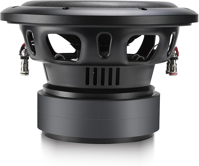 Seventour 8" 700W Max Power Dual 4 Ohm Car Subwoofer,Dual Voice Coil High-Strength Dual Magnets,Foam Surround for Vehicle Stereo Sound System (8" - Dual 4 Ohm)