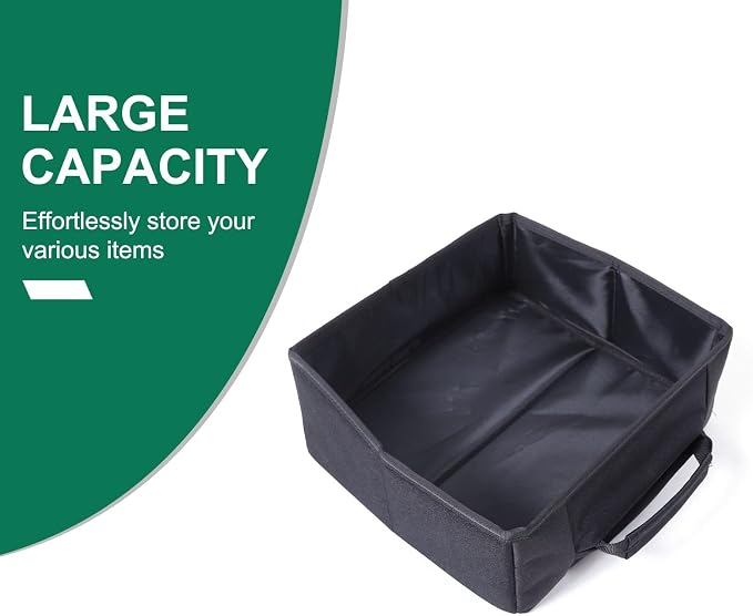 Daeiclru Car Under Seat Storage Box Compatible with Nissan Frontier 2022-2024, Front Under Seat Storage Organizer Driver Passenger Under Hidden Organizer Storage Box with Handle (1PCS)