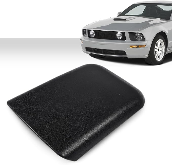ANDPLAY Center Console Armrest Lid w/Latch Black Replacement Compatible with 2005 2006 2007 2008 2009 Ford Mustang 5R3Z-6306024-AAC, 5R3Z6306024AAC