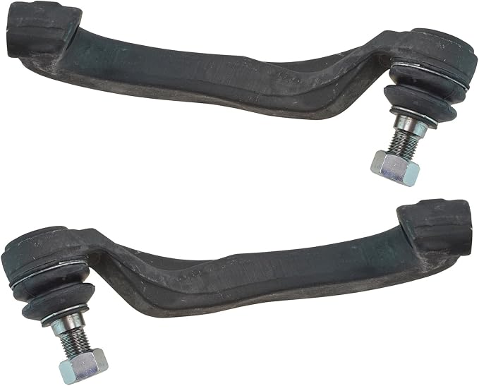 TRQ Front Outer Tie Rod Set 2 Piece Compatible with 2004-2005 Mercedes-Benz E320 06-09 E350 04-06 E500 07-09 E550 03-06 S430 S500