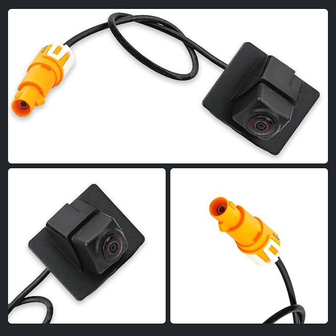 Backup Camera Compatible with Chevy Malibu 2023 2024 1.5L 4Cyl, Rear Camera Reverse Parking Assist Installation Monitor Systems (Camera with Bracket)