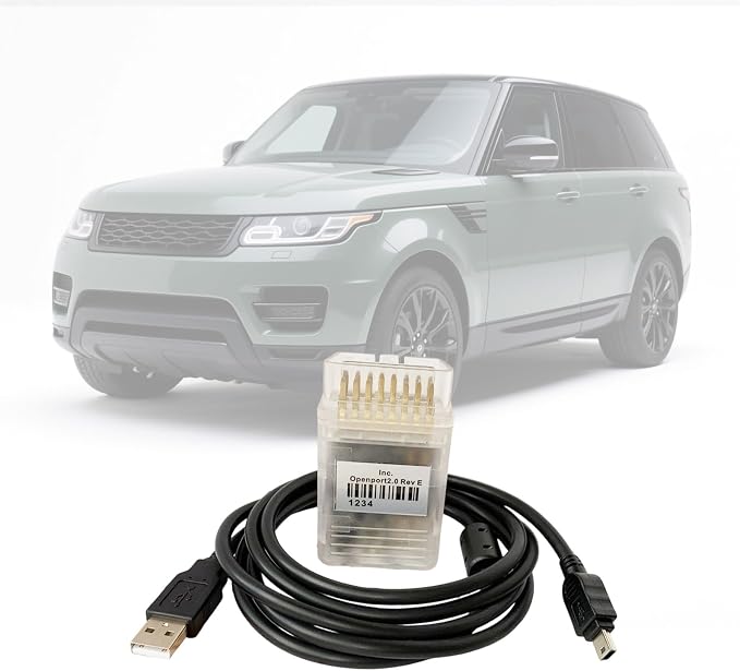 K-CAN OBD2 Diagnostic Cable,Professional Vehicle OBD Scanner Code Reader,Car Diagnostic Data Scan Tool,Compatible with Multi-Brand Passenger Cars,for Fault Code Analysis&Real-Time Data Monitoring