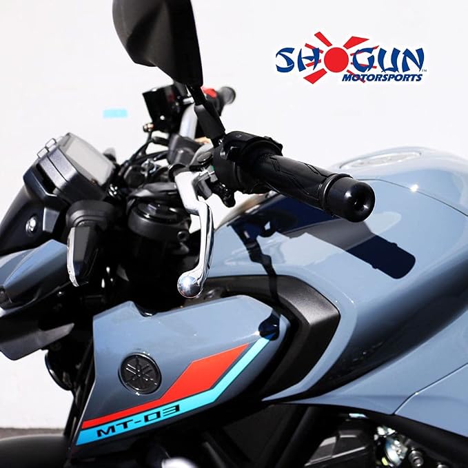Shogun USA Made Yam MT-03 MT 03 MT03 2016 2017 2018 2019 2020 2021 2022 2023 2024 2025 2026 NO CUT Complete Kit Includes Bar Ends Swing Arm Spools and Frame Sliders Black - 755-6149